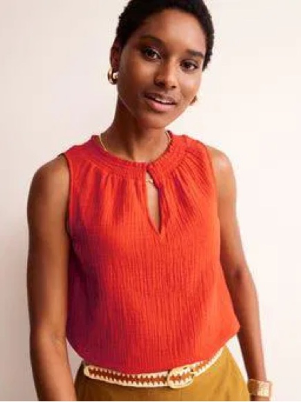 BLUE Boden Sleeveless Top